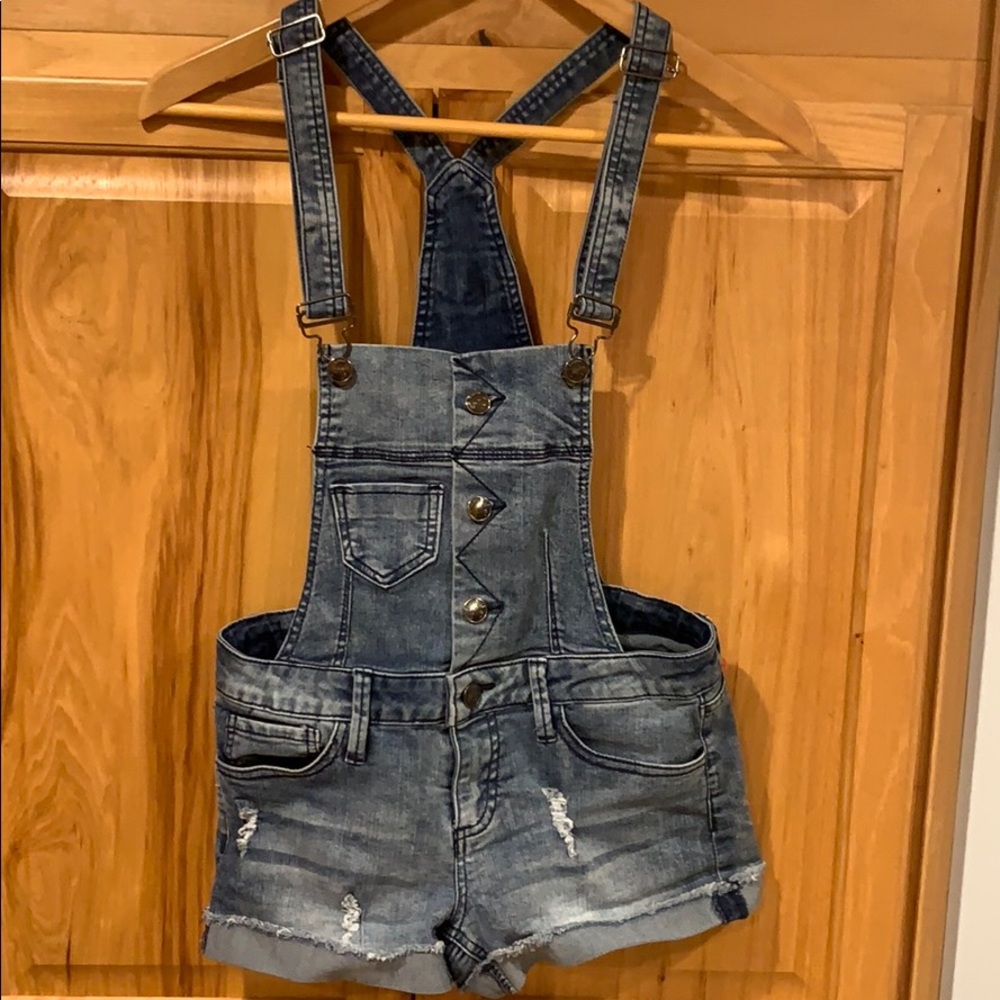 YMI overall shorts